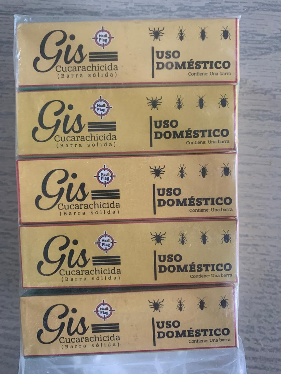 Gis "Madi plag" caja